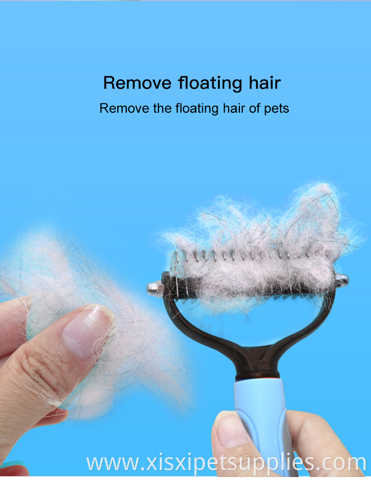 Factory Wholesale LOW MOQ Pet Grooming Comb Pet Dog Dematting Comb